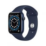 Apple Watch Series 6 GPS 40mm Azul Alu Case Navy Sport Band - MG143FD/A
