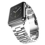 Pulseira Bracelete Aço Stainless Lux + Ferramenta Apple Watch Series 6 44mm Silver