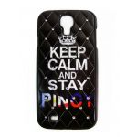 Capa para Samsung Galaxy S4 i9500 Keep Calm and Stay Pincy