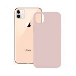 Ksix Soft Silicone Pink para iPhone 12 Mini