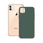 Ksix Soft Silicone Green para iPhone 12 Mini