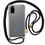 Capa Samsung G980 Galaxy S20 Cordão Black - Galaxy S20 - OKPT15247