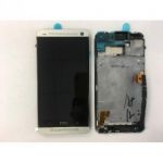 HTC One M7 801E Display LCD + Touch + Frame White