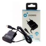 CROMAD Alimentador 5V Micro USB 5V 2.1A (Preto) - CR0605