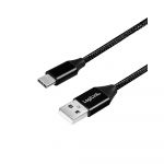 LOGILINK Cabo USB C Macho - USB A Macho 1m (Preto) - CU0140