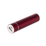 Powerbank 2600 mAh Bateria externa Universal New Mobile NM-3800 Metal Red