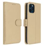 Avizar Capa Para Iphone Pro Max Integral Suporte De Fun O Para Cart O Dourado Folio