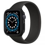 Spigen Capa Thin Fit Black Apple Watch 4/5/6/se 44Mm (062Cs24474)