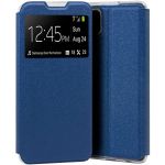 Cool Accesorios Capa Flip para Samsung Galaxy A12 Liso Blue