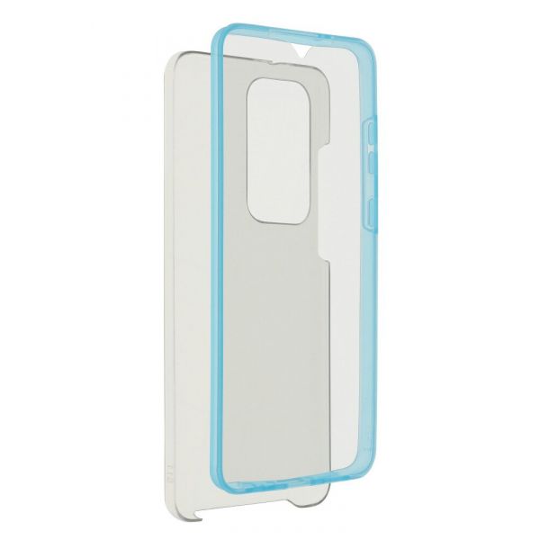 Capa Para Samsung Galaxy S Ultra Duplo Acrilico Clear Blue