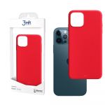 3mk Capa Matt Case Straw Rojo para iPhone 12/12 Pro - Absorbe El Impacto - Protege La Cámara