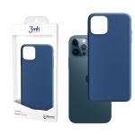 3mk Capa Matt Case Blueb Azul Marino para iPhone 12/12 Pro - Absorbe El Impacto - Protege La Cámara