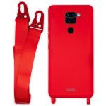 Cool Accesorios Capa para Xiaomi Redmi Note 9 Cinta Red