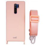 Cool Accesorios Capa para Xiaomi Redmi 9 Cinta Pink