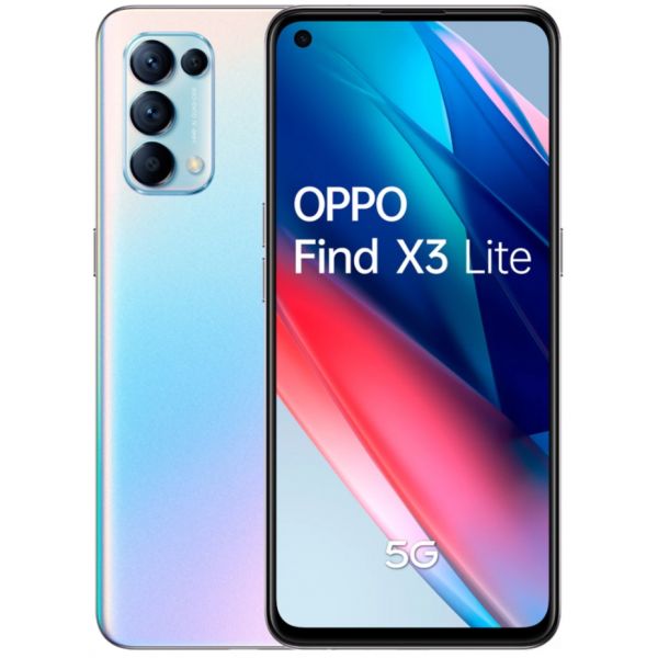 Oppo Find X3 Lite 5g Dual Sim 8gb 128gb Galactic Silver Desbloqueado