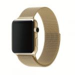 Bracelete para Apple Watch 38/40MM Metal Milanese Loop Gold Compatível 6998