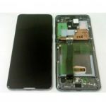 Display LCD + Touch Black + Frame Cosmic Grey Samsung Galaxy S20 Ultra SM-G988F Service Pack