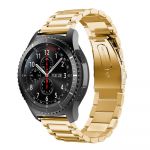 Pulseira Bracelete Aço Stainless Lux + Ferramenta - Ticwatch Pro 3 - Gold