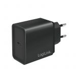 LogiLink Carregador USB-C Casa 5V / 3A Black PA0258
