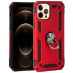 Cool Accesorios Capa Hard com Anilha para iPhone 12 Pro Max Red