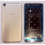 Huawei Y6 Honor 4A Chassi Carcaça Central + Tampa Dourada