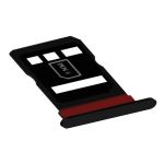 Clappio Bandeja Cartão Sim Huawei Mate 30 1x Nano Sim e Micro-SD de Substituição Black - SIMHOL-BK-M30R