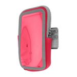 Avizar Braçadeira Desportiva Táctil para Smartphone Braço Ou Antebraço com Zíper Rosa - POUCHAY-PK