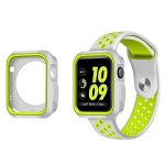 Kit Capa Military DoubleColor + Pulseira SportyStyle para Apple Watch Series SE 44mm Grey/Green