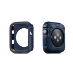 Capa Military Anti-Impacto DoubleColor para Apple Watch Series SE 44mm Blue/Black