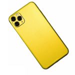 Película Traseira Full-Edged SurfaceStickers para iPhone 12 Pro Max Gold