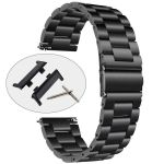 Pulseira Bracelete Aço Stainless Lux + Ferramenta para Oppo Watch 41mm Black