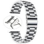 Pulseira Bracelete Aço Stainless Lux + Ferramenta para Oppo Watch 41mm Grey