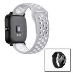 Kit Pulseira Bracelete SportyStyle + Película de Hydrogel para Oneplus Watch Grey / White
