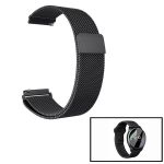 Kit Pulseira Bracelete Milanese Loop Fecho Magnético + Película Protectora Ecrã Gel Full Cover para Oneplus Watch Black