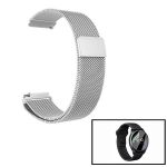 Kit Pulseira Bracelete Milanese Loop Fecho Magnético + Película Protectora Ecrã Gel Full Cover para Oneplus Watch Grey