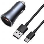 Baseus Carregador para Carro USB e USB-C 40W - TZCCJD-0G