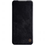 Nillkin Capa Livro para Redmi Note 9S / Note 9 Pro Qin Leather Black
