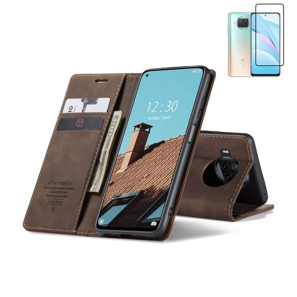 Antiimpacto Kit Pel Cula Full Cover Capa Capa Livro Caseme Elite Xiaomi Mi T Lite