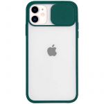 Capa para iPhone 12 / 12 Pro PrettyCam Verde Escuro