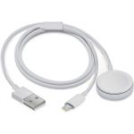 Cabo USB magnético Apple Watch + Cabo Lightning para iPhone / iPad (2 em 1) 1m FRIO