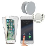 Kit Capa 3x1 360° Impact Protection + 1 GripHolder + 1 Suporte GripHolder White - Iphone 5 / 5S / SE