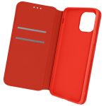 Avizar Capa iPhone 12 Mini Fina e Elegante Vermelho - FOLIO-ELEC-RD-12MI