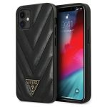 Guess Capa Traseira V-quilted Colletion iphone 12 Mini - Black - 3700740480342