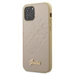 Guess Capa Traseira Hard Iridescent Original iphone 12 Mini - Dourado - 3700740480700