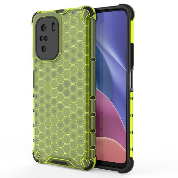 Capa Silicone Traseira Honeycomb Case Armor Cover Bumper Xiaomi Redmi K40 Pro K40 Pro K40 Poco 8046