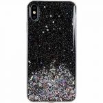 Capa Star Glitter Shining iphone 12 Pro Max - Black - 9111201909854
