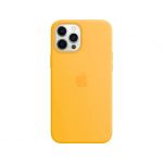 APPLE Capa MagSafe iPhone 12 Pro Max APPLE Silicone Amarelo girassol