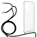 Akashi Capa Galaxy A32 5G Cordão de Nylon Trançado Correia de Ombro Transparente - TPKORD-AKA-A326F