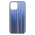 Avizar Capa iPhone 12 Mini Bi-material Holográfico Brilhante Azul - BACK-PERLA-NT-12MI