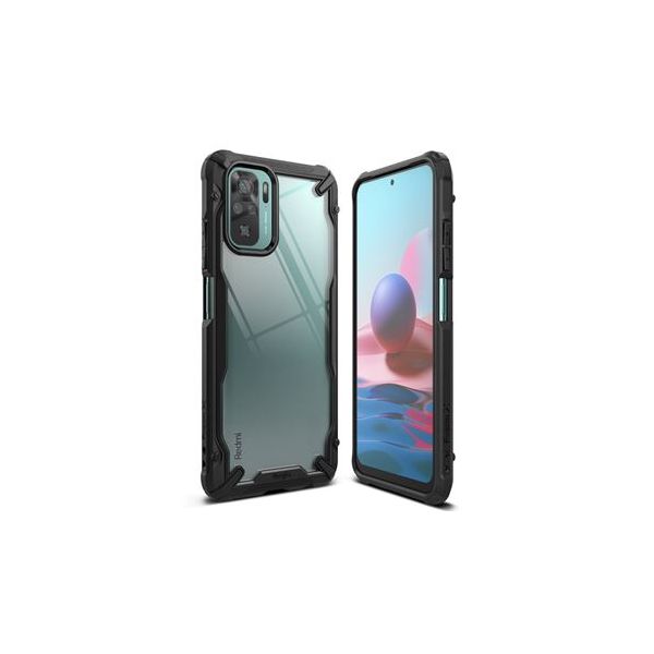 Ringke Capa Silicone Traseira Fusion X Durable Pc Case Bumper Xiaomi Redmi Note 10 Redmi Note 0115